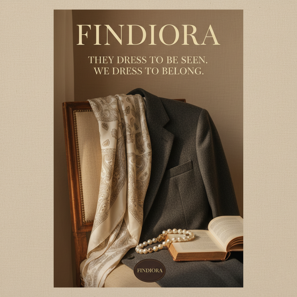 They Dress to Be Seen. We Dress to Belong.